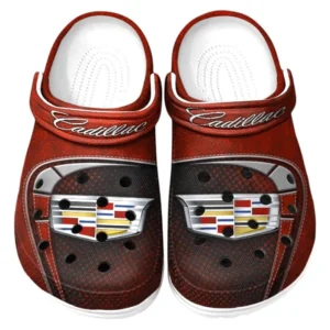 Cadillac Crocs Sandalen für Herren Damen Cadillac Fan CAR177031425607 - Rot
