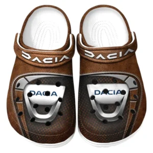 Dacia Crocs Sandalen für Herren Damen Dacia Fan CAR177031425608 - Braun