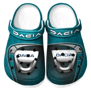Dacia Crocs Sandalen für Herren Damen Dacia Fan CAR177031425608 - Cyan
