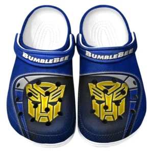 Bumblebee Crocs Sandalen für Herren Damen Bumblebee Fan CAR177031425609 - Blau