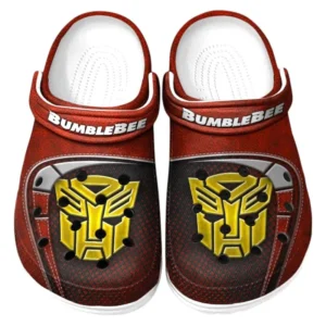Bumblebee Crocs Sandalen für Herren Damen Bumblebee Fan CAR177031425609 - Rot