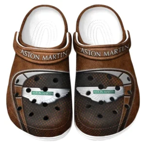 Aston Martin Crocs Sandalen für Herren Damen Aston Martin Fan CAR177031425611 - Braun