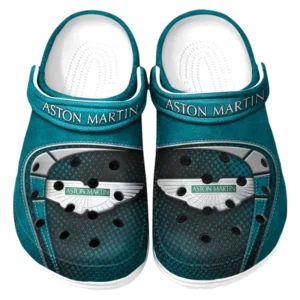 Aston Martin Crocs Sandalen für Herren Damen Aston Martin Fan CAR177031425611 - Cyan