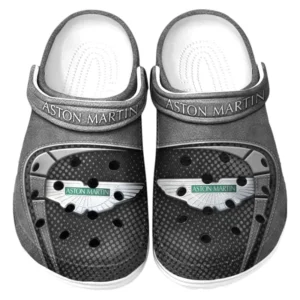 Aston Martin Crocs Sandalen für Herren Damen Aston Martin Fan CAR177031425611 - Grau