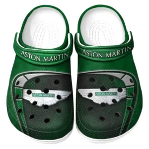 Aston Martin Crocs Sandalen für Herren Damen Aston Martin Fan CAR177031425611 - Grün