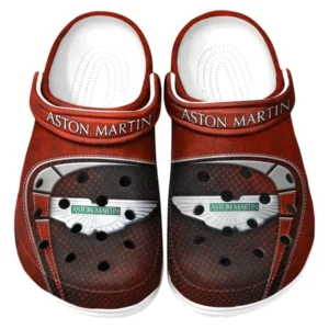 Aston Martin Crocs Sandalen für Herren Damen Aston Martin Fan CAR177031425611 - Rot