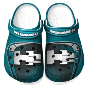 H2 Hummer Crocs Sandalen für Herren Damen H2 Hummer Fan CAR177031425613 - Cyan