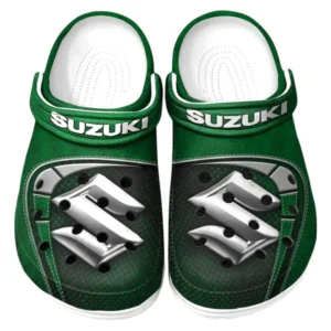 Suzuki Crocs Sandalen für Herren Damen Suzuki Fan CAR177031425614 - Grün