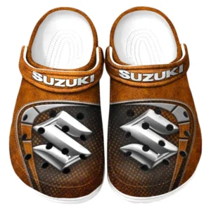 Suzuki Crocs Sandalen für Herren Damen Suzuki Fan CAR177031425614 - Orange