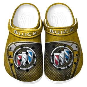Buick Crocs Sandalen für Herren Damen Buick Fan CAR177031425616 - Gelb