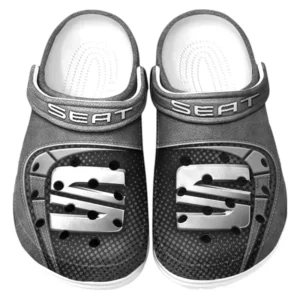 Seat Crocs Sandalen für Herren Damen Seat Fan CAR177031425618 - Grau
