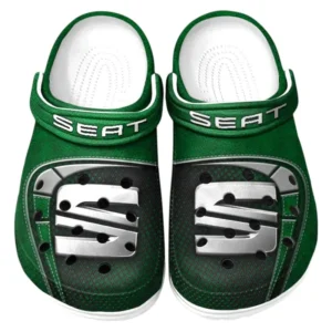 Seat Crocs Sandalen für Herren Damen Seat Fan CAR177031425618 - Grün