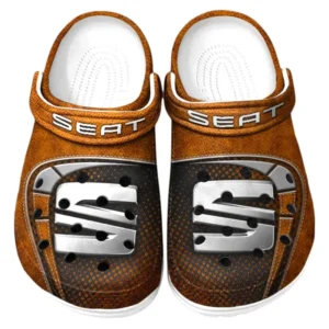 Seat Crocs Sandalen für Herren Damen Seat Fan CAR177031425618 - Orange