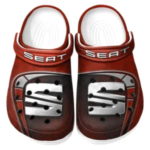 Seat Crocs Sandalen für Herren Damen Seat Fan CAR177031425618 - Rot