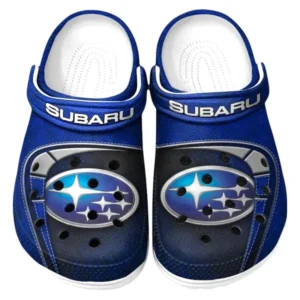 Subaru Crocs Sandalen für Herren Damen Subaru Fan CAR177031425622 - Blau