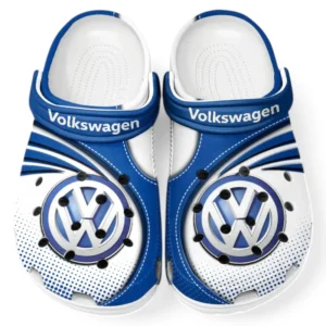 Volkswagen Crocs Sandalen für Herren Damen, Geschenk für Volkswagen Fan CAR181031525688 - Blau