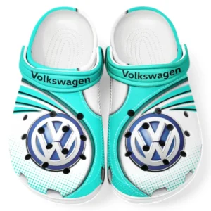 Volkswagen Crocs Sandalen für Herren Damen, Geschenk für Volkswagen Fan CAR181031525688 - Cyan