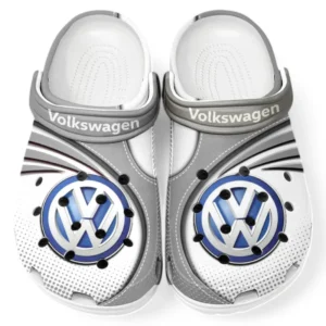 Volkswagen Crocs Sandalen für Herren Damen, Geschenk für Volkswagen Fan CAR181031525688 - Grau