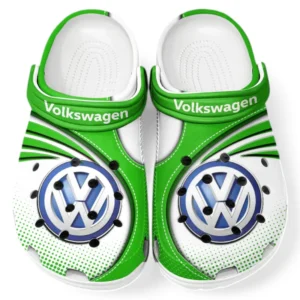 Volkswagen Crocs Sandalen für Herren Damen, Geschenk für Volkswagen Fan CAR181031525688 - Grün