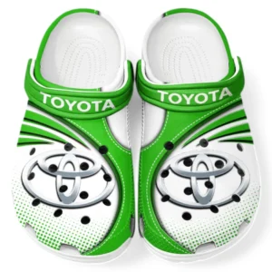 Toyota Crocs Sandalen für Herren Damen, Geschenk für Toyota Fan CAR181031525691 - Grün