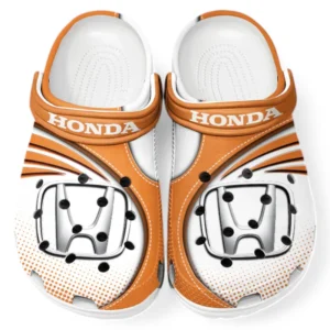 Honda Crocs Sandalen für Herren Damen, Geschenk für Honda Fan CAR181031525695 - Orange