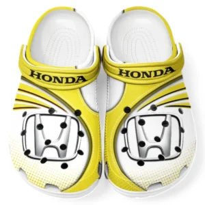 Honda Crocs Sandalen für Herren Damen, Geschenk für Honda Fan CAR181031525695 - Gelb