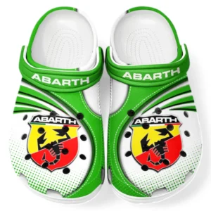 Abarth Crocs Sandalen für Herren Damen, Geschenk für Abarth Fan CAR181031525703 - Grün