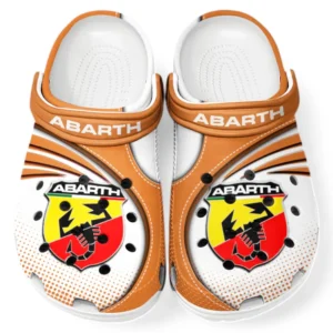 Abarth Crocs Sandalen für Herren Damen, Geschenk für Abarth Fan CAR181031525703 - Orange