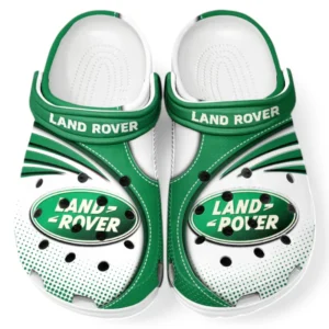 Land Rover Crocs Sandalen für Herren Damen, Geschenk für Land Rover Fan CAR181031525709 - Grün