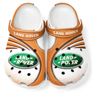 Land Rover Crocs Sandalen für Herren Damen, Geschenk für Land Rover Fan CAR181031525709 - Orange