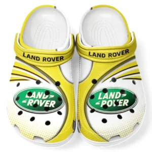 Land Rover Crocs Sandalen für Herren Damen, Geschenk für Land Rover Fan CAR181031525709 - Gelb