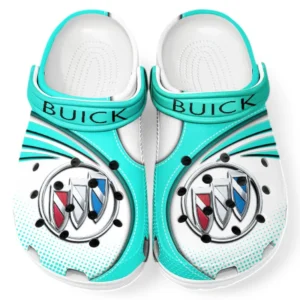 Buick Crocs Sandalen für Herren Damen, Geschenk für Buick Fan CAR181031525710 - Cyan