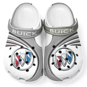 Buick Crocs Sandalen für Herren Damen, Geschenk für Buick Fan CAR181031525710 - Grau