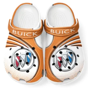 Buick Crocs Sandalen für Herren Damen, Geschenk für Buick Fan CAR181031525710 - Orange