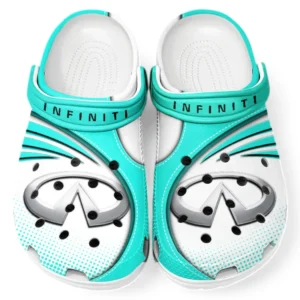 Infiniti Crocs Sandalen für Herren Damen, Geschenk für Infiniti Fan CAR181031525712 - Cyan