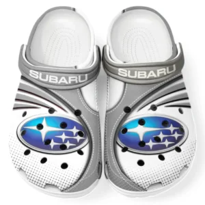 Subaru Crocs Sandalen für Herren Damen, Geschenk für Subaru Fan CAR181031525714 - Grau