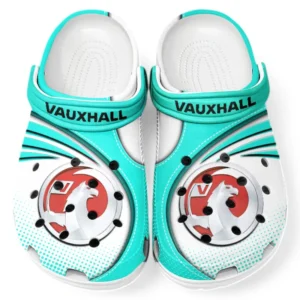 Vauxhall Crocs Sandalen für Herren Damen, Geschenk für Vauxhall Fan CAR181031525715 - Cyan