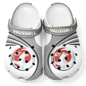 Vauxhall Crocs Sandalen für Herren Damen, Geschenk für Vauxhall Fan CAR181031525715 - Grau