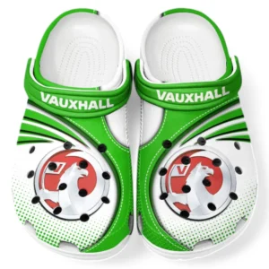 Vauxhall Crocs Sandalen für Herren Damen, Geschenk für Vauxhall Fan CAR181031525715 - Grün