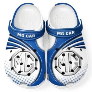 MG Crocs Sandalen für Herren Damen, Geschenk für MG Fan CAR181031525719 - Blau