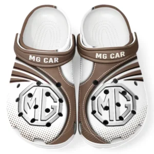 MG Crocs Sandalen für Herren Damen, Geschenk für MG Fan CAR181031525719 - Braun