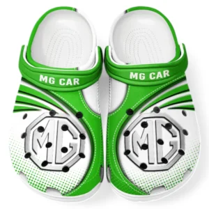 MG Crocs Sandalen für Herren Damen, Geschenk für MG Fan CAR181031525719 - Grün