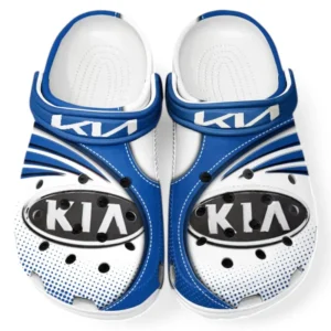 Kia Crocs Sandalen für Herren Damen, Geschenk für Kia Fan CAR181031525720 - Blau