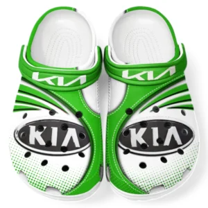 Kia Crocs Sandalen für Herren Damen, Geschenk für Kia Fan CAR181031525720 - Grün