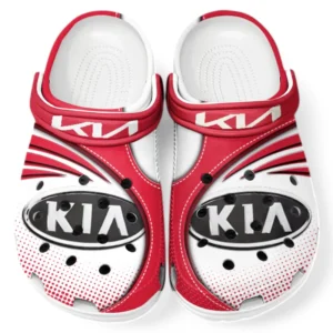 Kia Crocs Sandalen für Herren Damen, Geschenk für Kia Fan CAR181031525720 - Rot