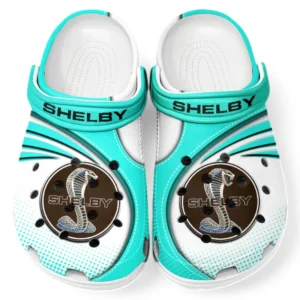 Shelby Crocs Sandalen für Herren Damen, Geschenk für Shelby Fan CAR181031525721 - Cyan