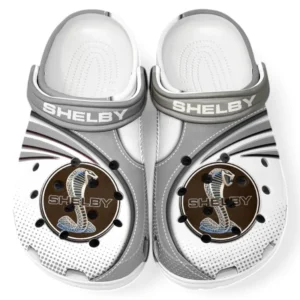 Shelby Crocs Sandalen für Herren Damen, Geschenk für Shelby Fan CAR181031525721 - Grau