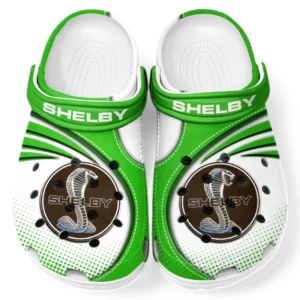Shelby Crocs Sandalen für Herren Damen, Geschenk für Shelby Fan CAR181031525721 - Grün