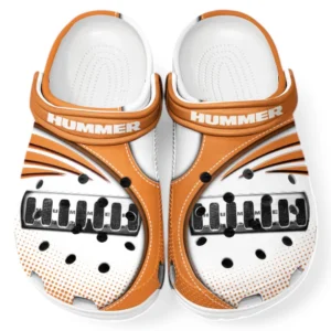 Hummer Crocs Sandalen für Herren Damen, Geschenk für Hummer Fan CAR181031525723 - Orange