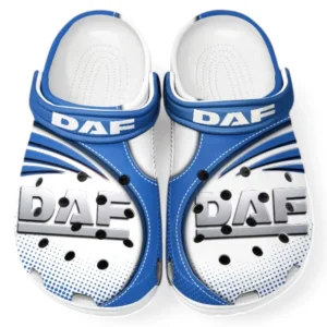 DAF Crocs Sandalen für Herren Damen, Geschenk für DAF Fan CAR181031525724 - Blau